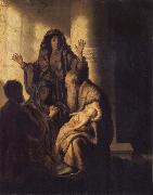 REMBRANDT Harmenszoon van Rijn The Presentation of Jesus in the Temple France oil painting artist